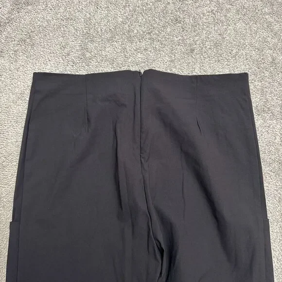 Athleta Wander Slim Cargo Outdoor Pants Womens 12 Black High Rise Stretch 32x28 - Picture 4 of 15